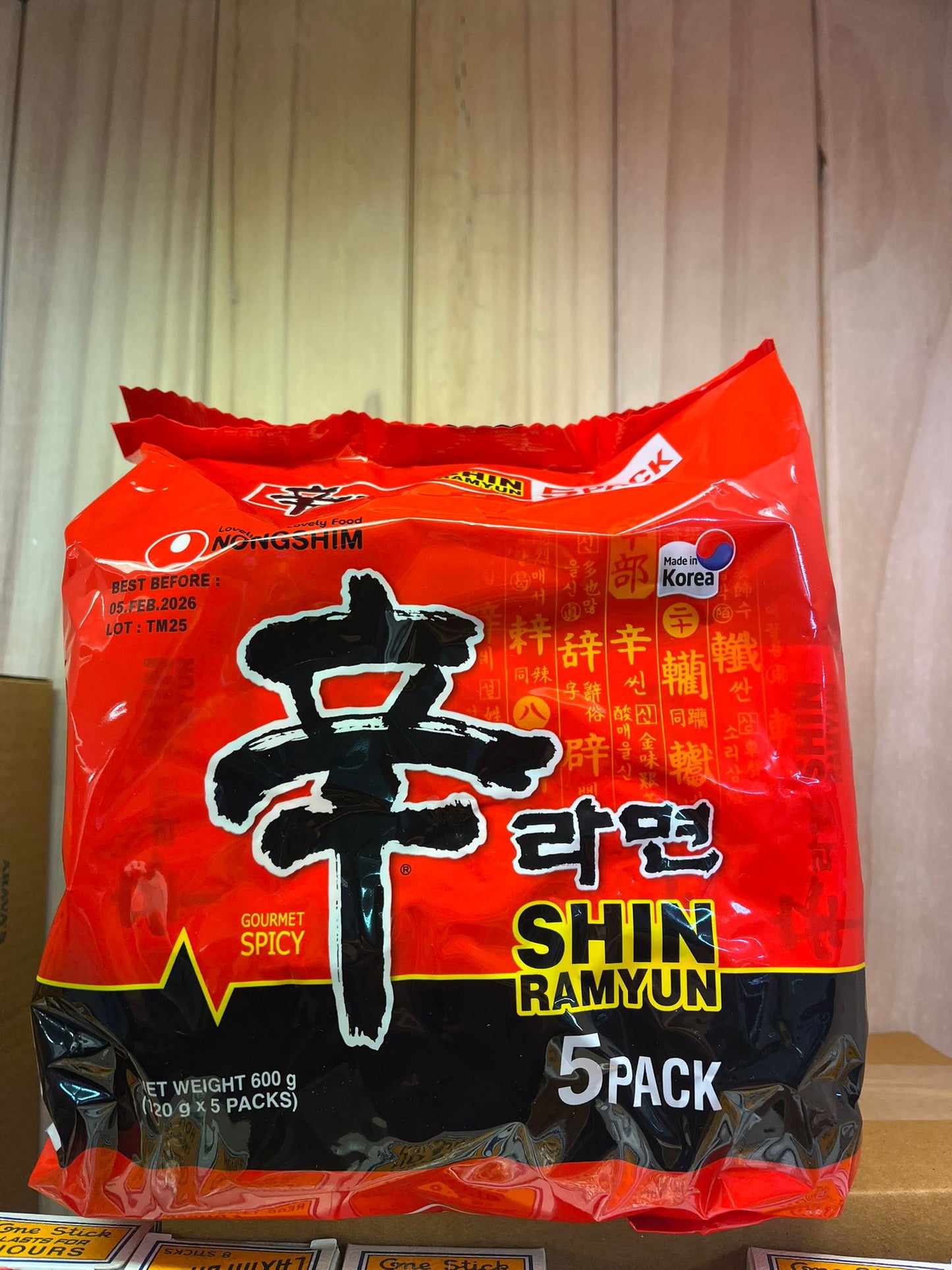 Shin RamYun 5 Pack