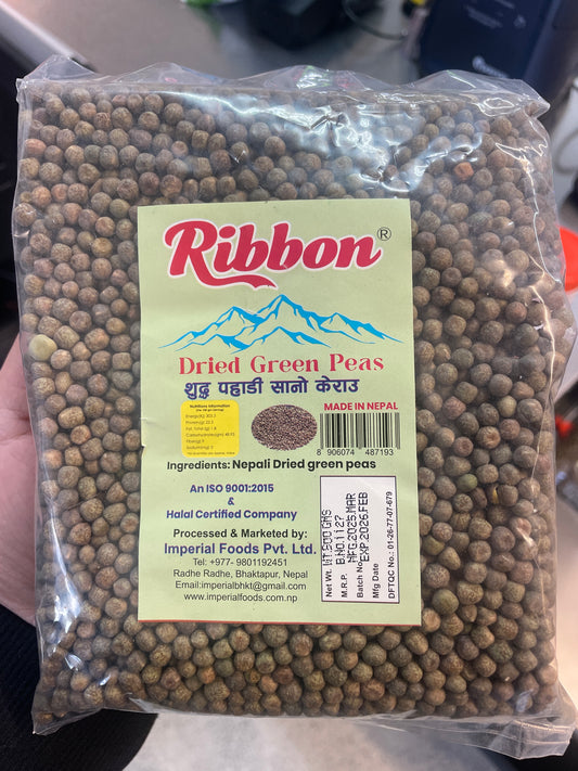 Dried Green Peas (Sano Kereu) 500g