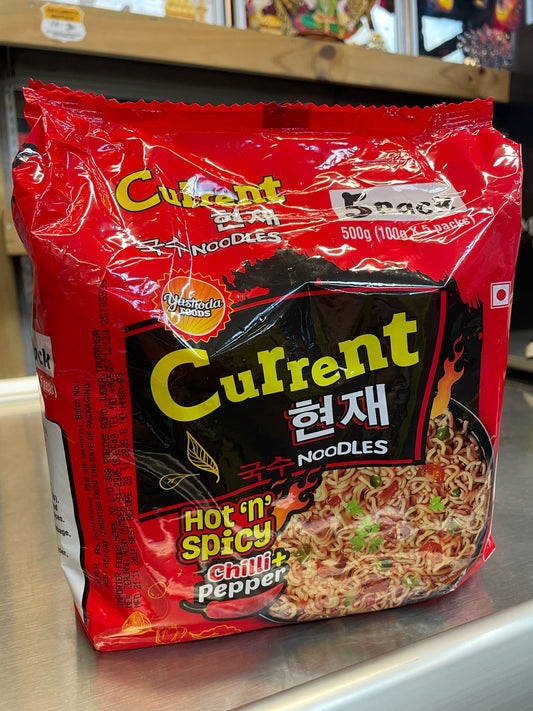 Current Hot and Spicy Noodles 5 Pack