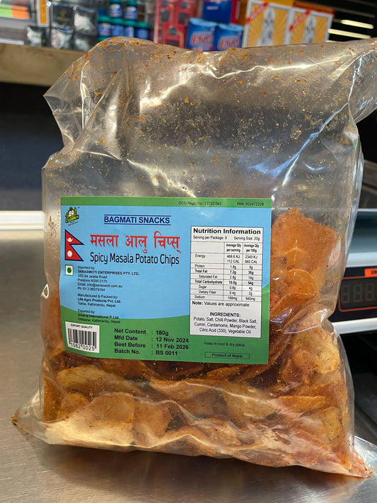Spicy Potato Crackers 180g
