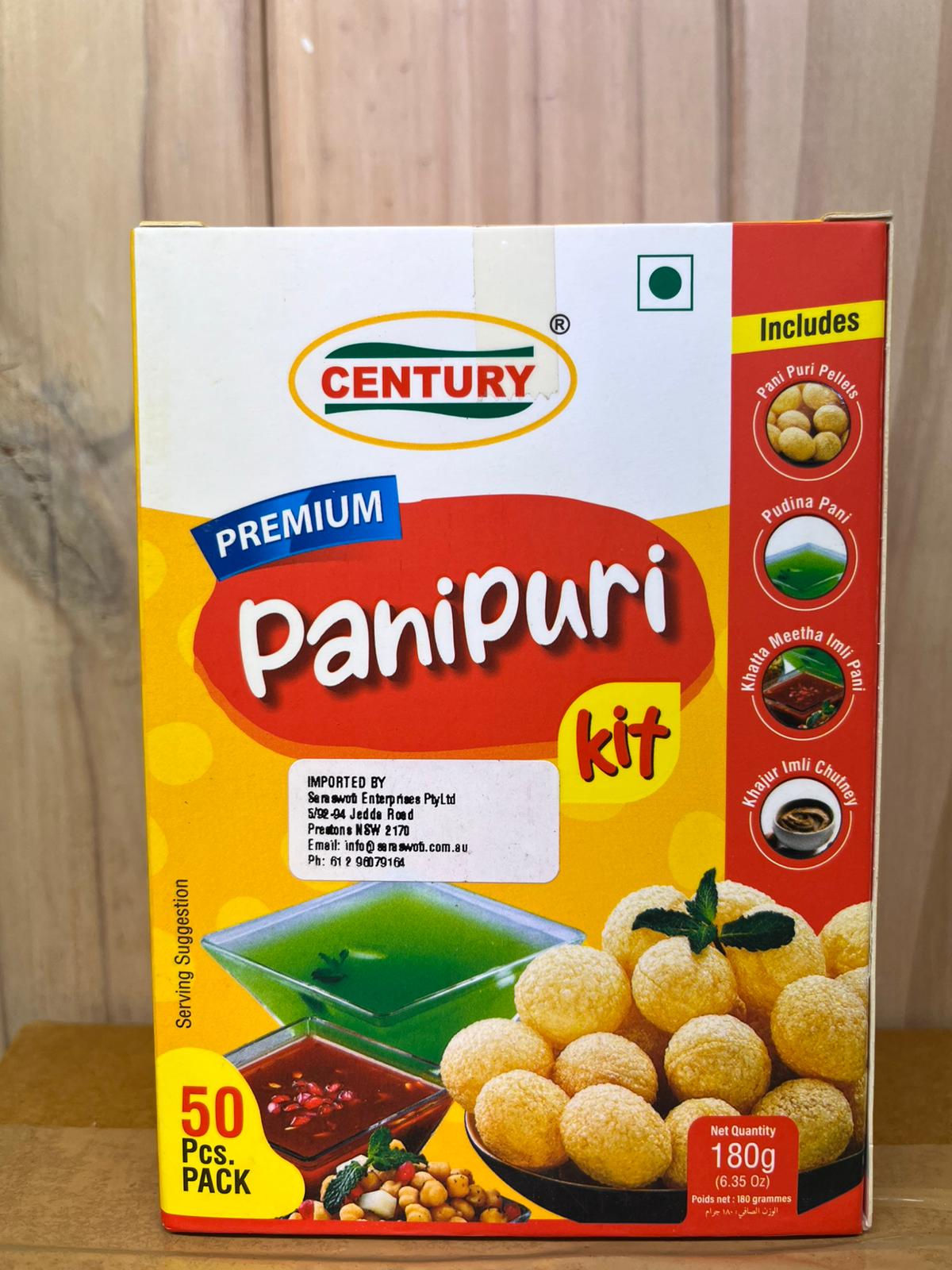 Century PaniPuri Kit Premium 50Pcs Pack