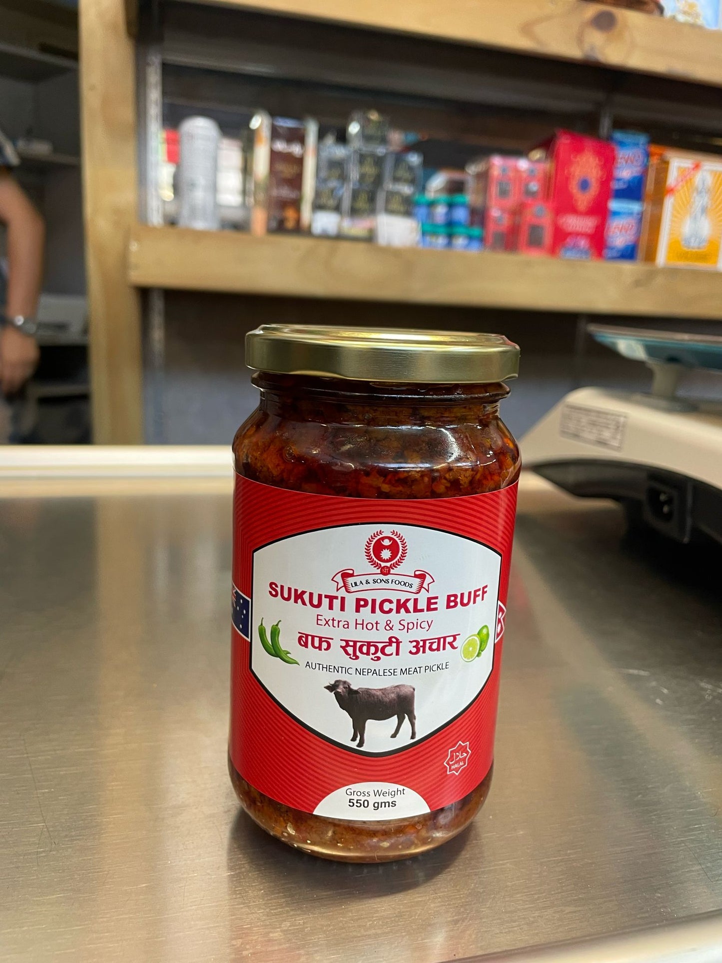 Nepalese Buff Sukuti Achar 550g